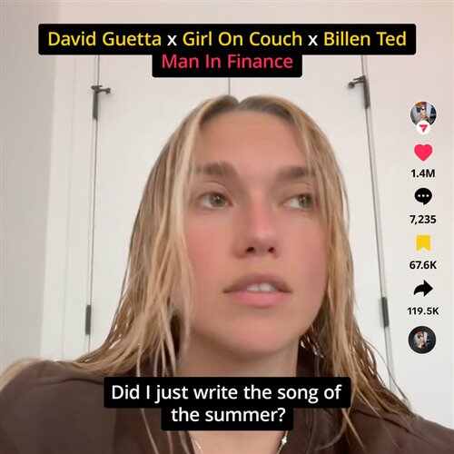 David Guetta, Girl On Couch  Billen Ted - Man In Finance (Original Mix) 