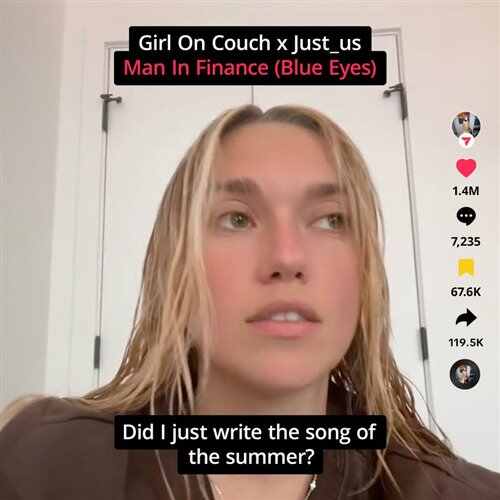 Girl On Couch  Justus - Man In Finance (Blue Eyes) (Original Mix) 